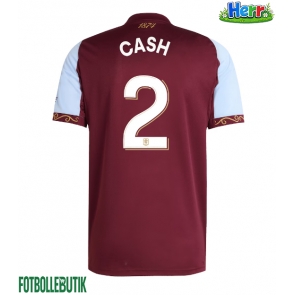 Aston Villa Matty Cash #2 Hemmatröja 2025-26 Kortärmad
